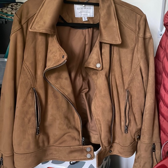 Faux Suede jacket - Picture 1 of 4